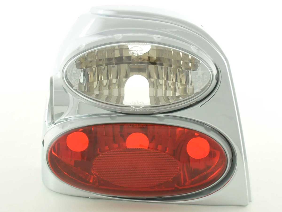 Rückleuchten Set VW Golf 4 Typ 1J 98-02 chrom Rückleuchten Set VW Golf 4 Typ 1J 98-02 chrom